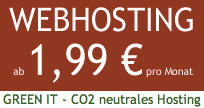 Webhosting-Angebot