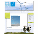 Screenshot www.windpark-ihlow.de